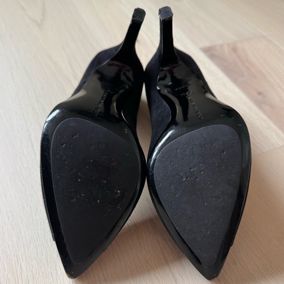 Barbara Bui Suede & Patent Leather Heels - Picture 9 of 12